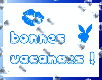 bonne vacance